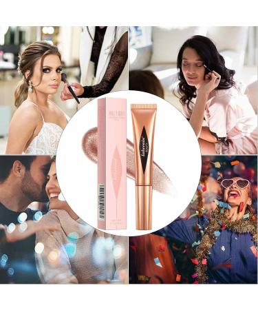 Contours Stick Highlighter Wand Makeup Contours Wand Stick Smooth Creamy Matte Finish Liquid Contours Stick with Soft Cushion Applicator High Gloss Liquid 04# - Buy Online on GoSupps.com