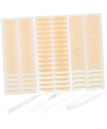 MAGICLULU 2 Sets Double Eyelid Sticker Set Adhesive Eyelid Strip Double Eyelid Tapes Eyelid Tapes for Makeup Eyelid Tape for Hooded Eyes Eyelid Shaping Tapes Lifting Belt Mesh Girl