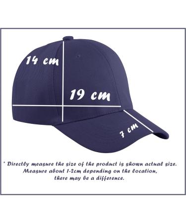 Morefaz Unisex Baseball Cap for Boys & Girls - Navy Blue Children s Hat with Alphabet AZ TM (L) | International Shipping Available - Buy Online on GoSupps.com