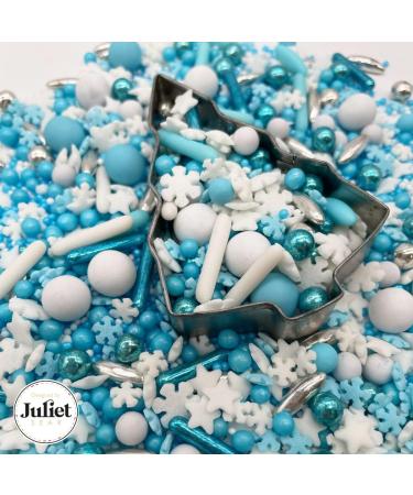 Sprinkletti - Let It Go - Mini Pouch - 30g. his Juliet Sear inspired mix of shapes & sprinkles is ideal for all of your Christmas bakes. Just enough for a single bake (Let It Go) - Buy Online on GoSupps.com