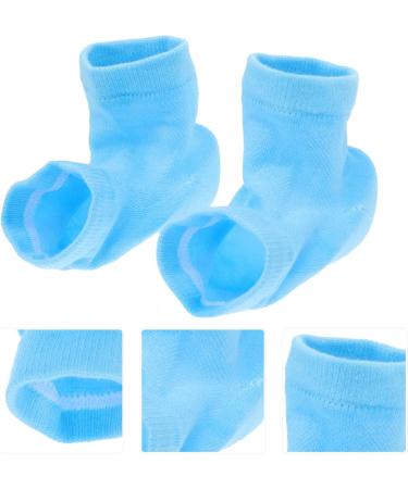 Beaupretty Heel Protection Moisturizing Socks - Spa Gel Heel Sockets & Moisture Gel Socks for Women with Nuis Blue Elevator Insoles - Buy Online on GoSupps.com