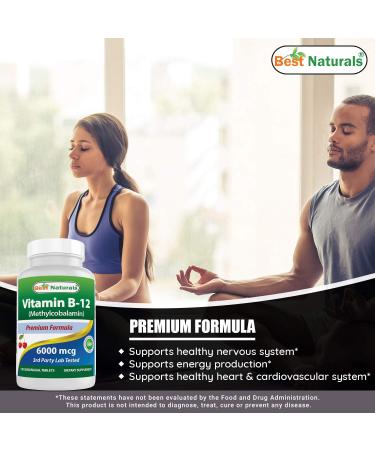 Magnesium Oxide 500 mg & Vitamin B12 6000 mcg - Buy Online on GoSupps.com