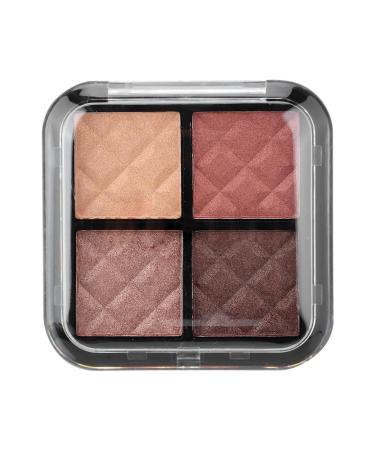 Ymiko Glitter Eye Shadow Palette - 4 Matte Waterproof Pigments for Chic Makeup Artists - Green Misty Rose - Buy Online on GoSupps.com