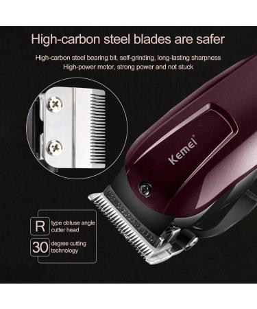 Professional Hair Clippers for Men - Rechargeable Cordless Barber Set KM-2600 for Family Use - Buy Online on GoSupps.com