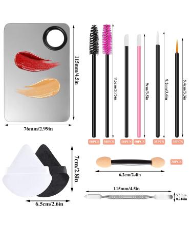306 PCS Disposable Makeup Applicators Kit - Eyeliner Brushes, Mascara Wands, Lipstick & Eye Shadow Brushes - Buy Online on GoSupps.com