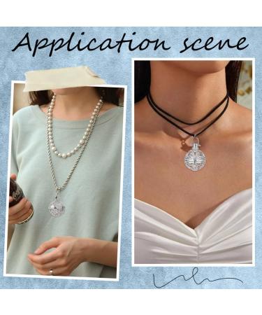 SUNNYCLUE 10Pcs Filigree Cage Pendants for Aromatherapy - Brass Locket Charms for Jewelry Making & Essential Oil Diffusers - Buy Online on GoSupps.com
