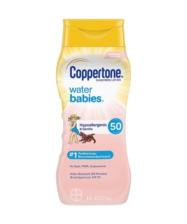 Coppertone Spf50 Waterbabies Lotion 8 Ounce (237ml) (3 Pack)