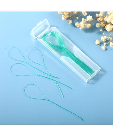 Sibba Dental Throat Picks - 100 Soft Gum Picks for Retainer & Bridge Care | Angled Tooth Cleaning Tools - Buy Online on GoSupps.com