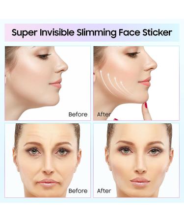 Face Lift Tape - 40 PCS Invisible Facial Lifting Tape for Wrinkles, Double Chin & Sagging Skin - Buy Online on GoSupps.com