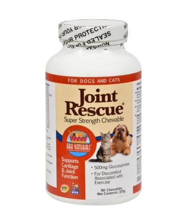 ARK NATURALS Joint Rescue Super Strength Chewable for Cats and Dogs, 90 Each