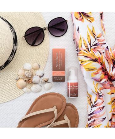 SunFoam Sunless Tanning Mousse - Natural & Easy Self-Tanner | [Brand Name] - Buy Online on GoSupps.com