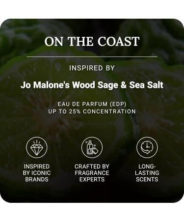 Instyle Fragrances: On the Coast Platinum Collection Premium Perfume for Women & Men Long-Lasting Vegan Great Gift - Buy Online on GoSupps.com