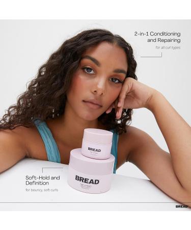 Bread Beauty Elastic Bounce Leave-in Conditioning Styler & Curl Cream | Best Hair Care for Wavy Curly Textured Hair | Color Safe Silicone Free Cruelty-Free | 8.4 oz - International Shipping Available - Buy Online on GoSupps.com