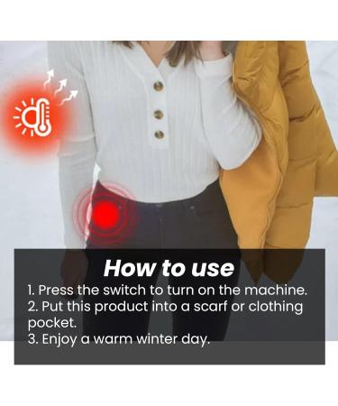 ASUDARO USB Heating Pillows | Portable Foldable Heating Pads for Neck Back Belly & Lumbar Spine - Electromagnetic Mini Heating Pad - Buy Online on GoSupps.com