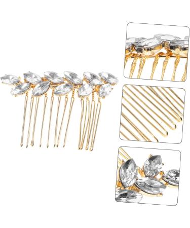 PLAFOPE Fashionable Diamond Hair Accessories Hair Comb Clip Hair Combs Hair Accessories for Women Bridal Hair Accessories Bridal Hair Clip Hair Comb for Thin Hair Sparkly Hair Clip - Buy Online on GoSupps.com