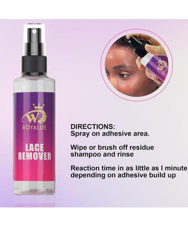 Tape Extensions Remover - 118ml Tape Remover Hair Extensions - Lace Glue Remover for Hair Replacement Lace Front Wig Poly Hairpieces Toupee - Gentle on Skin - Buy Online on GoSupps.com