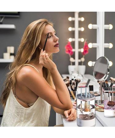 2024 New Electric Makeup Brush Cleaner Cosmetic Brush Cleaner Makeup Brush Cleaner Automatic Spinning Makeup Brush Cleaner Fit For All Size Makeup Brush - Buy Online on GoSupps.com