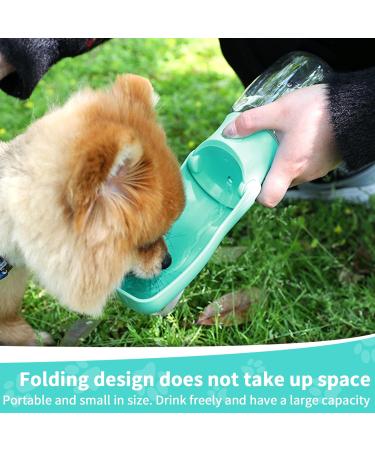 Encoun 550ml Portable Dog Water Bottle | Foldable & Travel-Friendly Pet Drinking Bottle for Outdoor Adventures - Buy Online on GoSupps.com