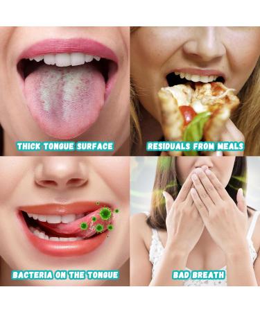 Stainless Steel Tongue Scraper & Cleaner - 2 Pack | Fresh Breath & Oral Hygiene | Metal Storage Case - Buy Online on GoSupps.com