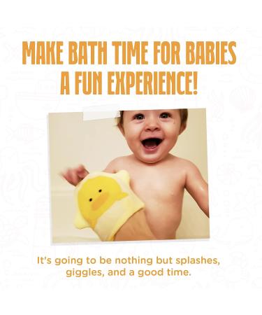 Bath Sponge Gift for Babies & Toddlers | Natural & Gentle Exfoliating Loofah | Pediatrician Approved - Buy Online on GoSupps.com