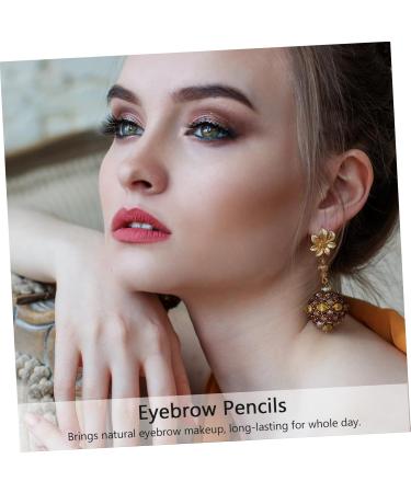 DOITOOL 24 pcs Eyebrow Eyeliner Women Strokes Makeup with Pencils -in- Brighten Sharpener Girls Pen Tool 1 count (Pack of 1) As Shownx3pcs - Buy Online on GoSupps.com