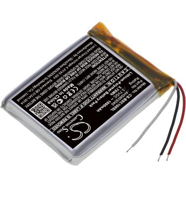 1000mAh Speaker Battery for Bose SoundWear Companion - P/N AHS803040 | International Shipping Available - Buy Online on GoSupps.com