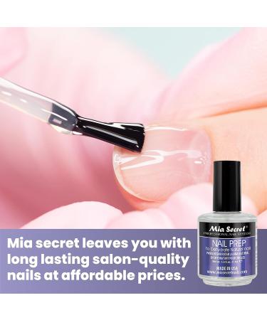 Mia Secret Professional Acid Free Nail Prep Dehydrator 15ml - Enhanced Bonding for Acrylic Powder & Gel Polish - Buy Online on GoSupps.com