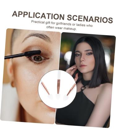 Balacoo 21 Pcs Eye Shadow Brush Eyeshadow Wooden Ratchet Noise Maker Woman Makeup Tool Travel Brush Head - Buy Online on GoSupps.com