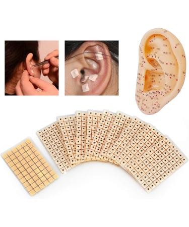 600PC Acupuncture Ear Seeds - Disposable Vaccaria Bean Tool for Pain Relief & Blood Circulation - Effective Massage Solution - Buy Online on GoSupps.com
