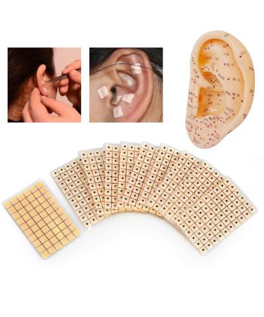 Acupuncture Ear Press Seeds - 600 Pcs Acupressure Tools for Relaxation & Massage | International Shipping - Buy Online on GoSupps.com