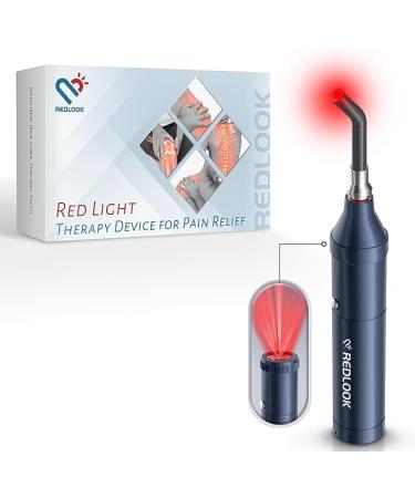 REDLOOK Red Light Therapy Device, Cold Sore Canker Sore Treatment for Lips,Infrared Light Therapy for Lips Mouth Nose Ear Knee Feet Hands Joint Muscle Nerve Pain Relief with Removable Tip - Buy Online on GoSupps.com