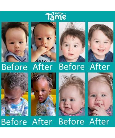 T is for Tame - Hair Taming Spray & Detangler Cream for Frizz, Flyaways & Static - 100% Natural Coconut Oil & Jojoba Leave-in - Safe for Babies & Kids - Non-Sticky Formula - Buy Online on GoSupps.com