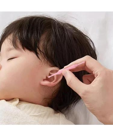 Fovolat Ear Wax Remover Double Head Ear Cleaning Tool Portable Ear Cleaner Reusable Ear Wax Removal Tool Comfortable Ear Pick Earwax Removal for Kids Pink - Buy Online on GoSupps.com
