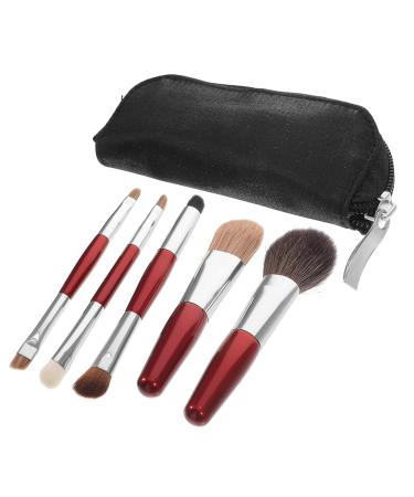 NOLITOY 5 Sets Makeup Brush with Bag - Premium Eyeshadow Blush & Cosmetic Applicators for Flawless Beauty | International Shipping Available - Buy Online on GoSupps.com