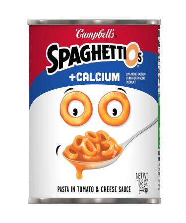 SpaghettiOs Original Canned Pasta Plus Calcium  15.8 OZ Can (Pack of 12) - Buy Online on GoSupps.com