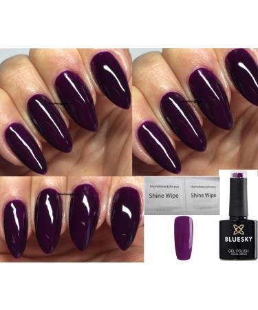 Bluesky Gel Polish PURPLE RAIN Nail UV LED Soak Off