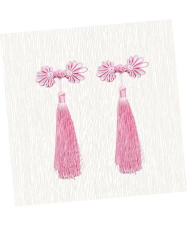 ibasenice 2 Pairs New Year Bobby Pin Kids Barrettes for Hair Tassels Barrettes Kids Hair Side Clip Bows Hair Clips Chinese New Year Hair Clips Party Hair Clip Child Filler Chinese Style - Buy Online on GoSupps.com