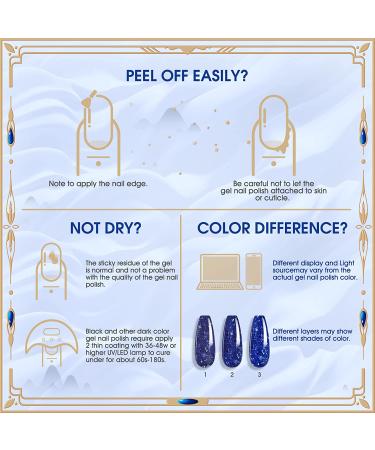 ROSALIND 10PCS Glitter Gel Nail Polish Set - Gold Red Green Blue Sparkle Colors | Soak Off Reflective Sliver Purple Shiny Sparkly Gel Manicure - Buy Online on GoSupps.com