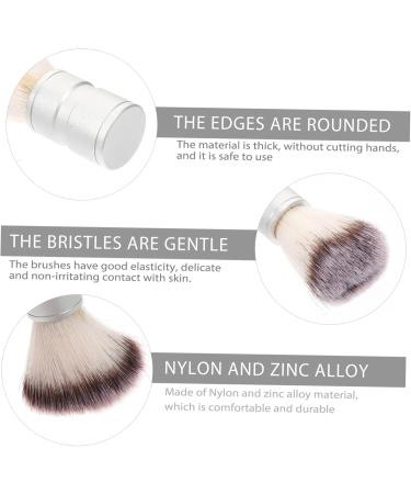 Beavorty Stainless Steel Shaving Brush for Men - Premium Beard & Hair Grooming Tool - Buy Online on GoSupps.com