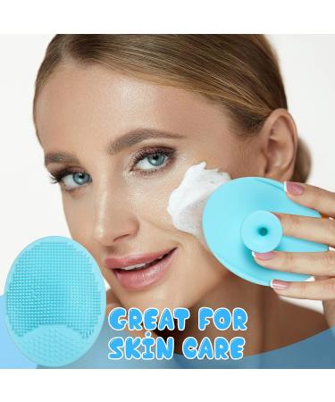 Lallisa 30-Piece Silicone Face Scrubber Set for Baby | Gentle Cradle Cap Brush for Facial Cleansing, Exfoliation, and Massage | Ideal for Dry Skin, Eczema - Buy Online on GoSupps.com