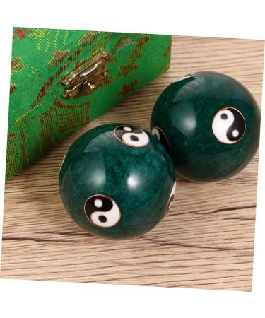 Gleavi Baoding Balls - 2 Pairs for Daily Muscle Massage & Health | Hand Rollerballs for Stress Relief - Buy Online on GoSupps.com