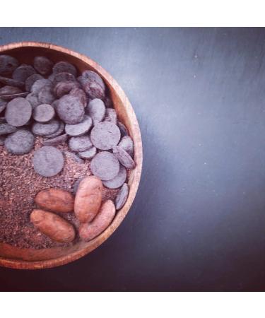 Cacao Buttons 100% Raw and Pure Cocoa Criollo Variety 250g Located in The Rainforest of Madagascar. - Buy Online on GoSupps.com