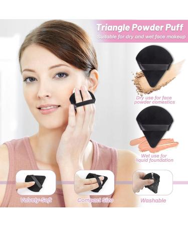 Nayyana 114 Pieces Disposable Makeup Applicators with Triangle Makeup Puffs Mascara Sticks Lip Applicators Eyeliner Brush Makeup Applicator Set for Makeup Artist Supplies - Buy Online on GoSupps.com
