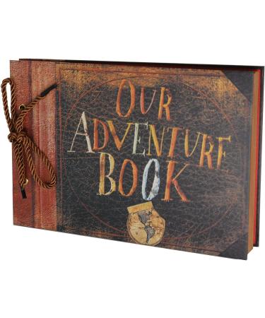 Our Adventure Book: Movie Up Travel Scrapbook - Perfect for Anniversary, Wedding, and Travel Memories - Buy Online on GoSupps.com