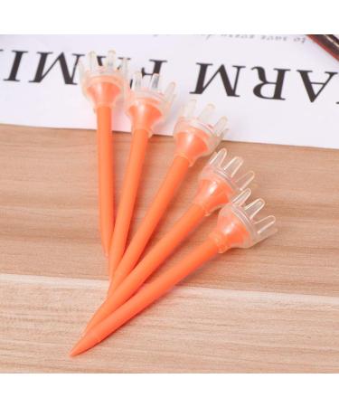 5pcs Lightweight & Durable Plastic Crown Top Golf Tees 7CM - Random Color - Buy Online on GoSupps.com