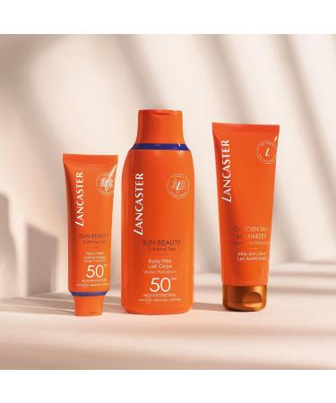 Buy Lancaster Sun Beauty Body Milk SPF50 - Ultimate Sun Protection for All Skin Types | International Shipping Available - Buy Online on GoSupps.com