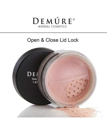 Demure Mineral Blush (Hint of Pink) - Loose Powder for Natural, Professional Look | Cruelty-Free - Buy Online on GoSupps.com