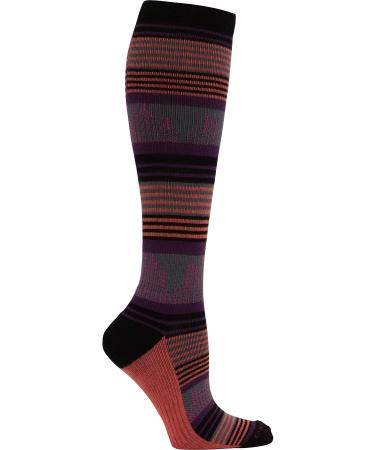 Cherokee Lxsupport Women Knee High 15-20 mmHg Compression Socks Medium/Large Sleek