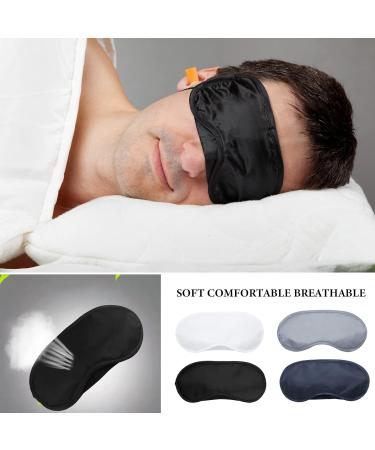 30-Piece Multi-Colored Sleep Masks | Comfortable Eye Covers with Nose Pads & Elastic Belts for Travel - 10 Vibrant Colors for Men & Women - Buy Online on GoSupps.com