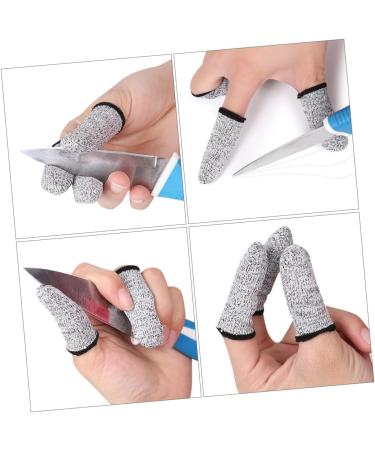 Buy 4 Pairs Cut Resistant Gloves - Reusable Finger Cots & Thumb Protectors for Safe Carving | International Shipping Available - Buy Online on GoSupps.com